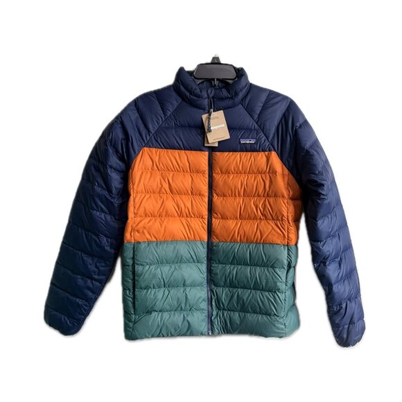 Patagonia Kid's Down Sweater XXL Jacket (16-18 yr) Lightweight 600 fill recycled - Picture 1 of 5